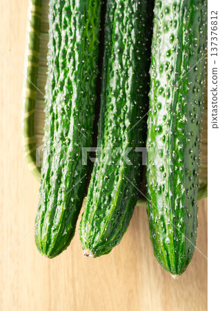 fresh cucumbers fresh cucumbers 137376812