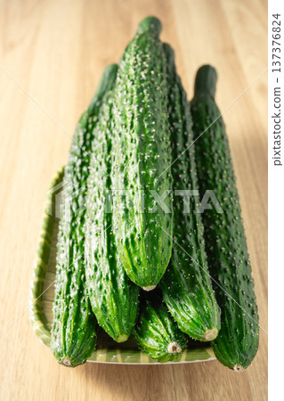 fresh cucumbers fresh cucumbers 137376824