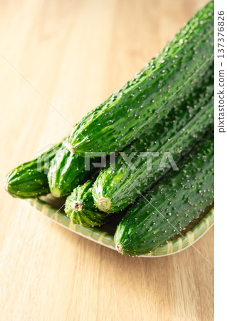 fresh cucumbers fresh cucumbers 137376826
