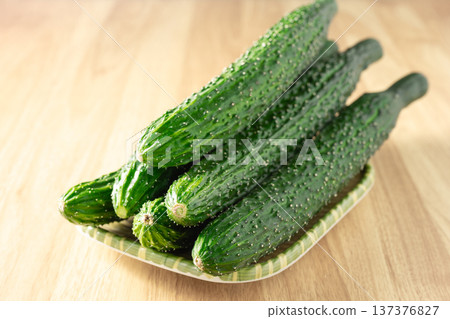 fresh cucumbers fresh cucumbers 137376827