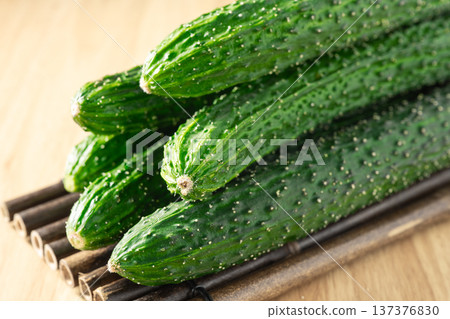fresh cucumbers  137376830
