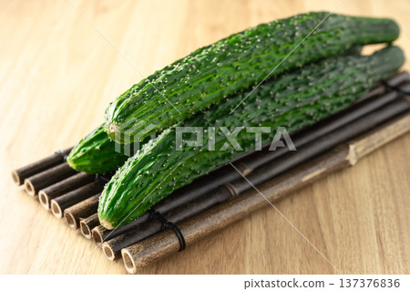 fresh cucumbers fresh cucumbers 137376836