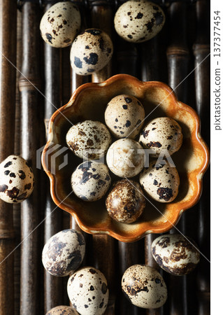 Quail eggs 137377454