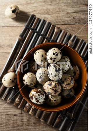 Quail eggs 137377470