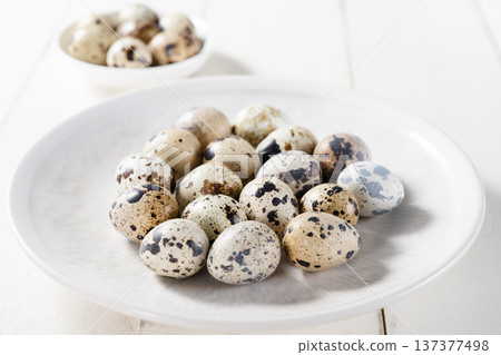 Quail eggs Quail eggs 137377498