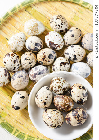 Quail eggs Quail eggs 137377504