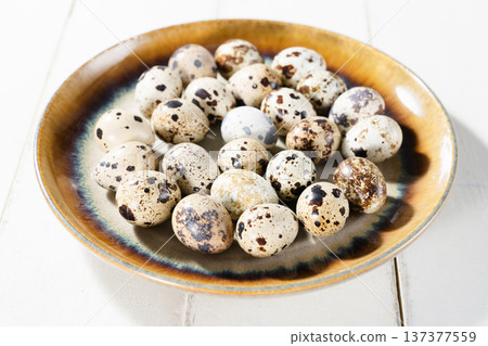 Quail eggs Quail eggs 137377559