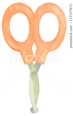 Baby nail clippers illustration Baby nail clippers illustration 137377673