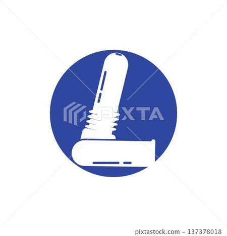 Inhaler icon vector. Logo Template illustration Inhaler icon vector. Logo Template illustration 137378018