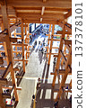 The view from between the large roof rings of the Osaka Kansai Expo 2025 The view from between the large roof rings of the Osaka Kansai Expo 2025 137378101