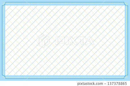 Light blue and yellow diagonal line pattern gentle blue classic frame Light blue and yellow diagonal line pattern gentle blue classic frame 137378865