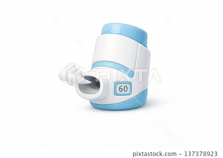 透皮貼片的3D圖示。用於貼劑和藥物的醫用材料。 3D圖示。附離型紙。簡潔設計。 137378923