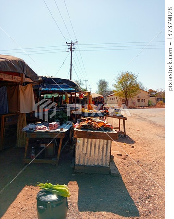 Chobe townscape in Botswana Chobe townscape in Botswana 137379028