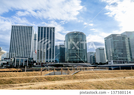 Yokohama: Buildings near Yokohama Station Yokohama: Buildings near Yokohama Station 137380114