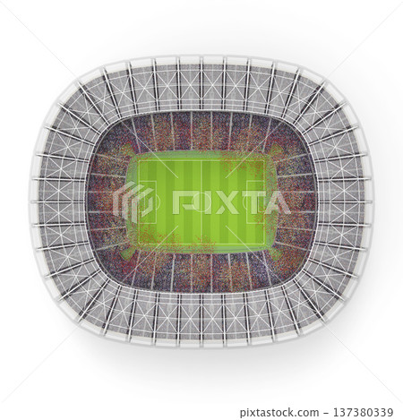 The stadium, top view The stadium, top view 137380339