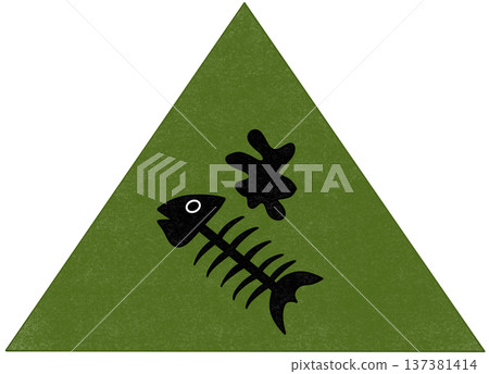 sign, warning, wet waste sign 137381414