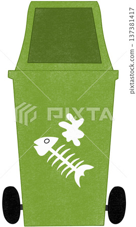 bin, dumster, wet waste bin 137381417