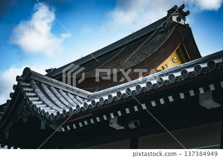 日本京都京都御所屋頂 日本京都京都御所屋頂 137384949