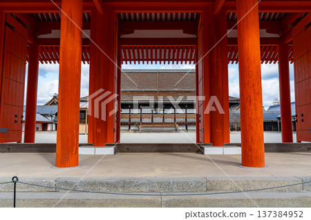 紫心殿，位於日本京都，是京都御所的中心建築。 137384952