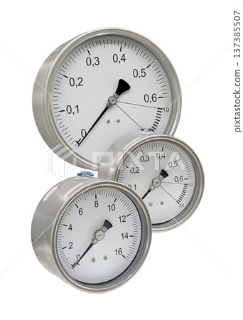 Group of pressure gauges 137385507