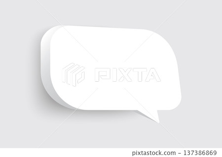 Speech bubble blank frame, text quote box, message Speech bubble blank frame, text quote box, message 137386869