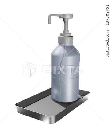 Disinfection image (alcohol dispenser) 137388751
