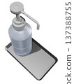 Disinfection image (alcohol dispenser) 137388755