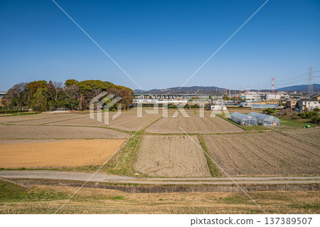 京都府常陽市春日鄉村景色 京都府常陽市春日鄉村景色 137389507