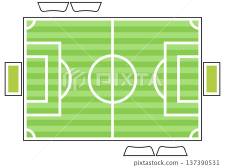 Soccer Court 137390531