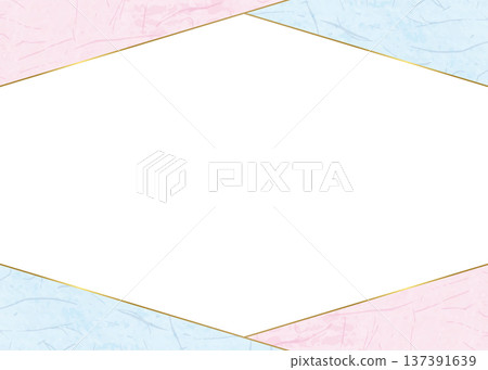 Japanese paper style frame, Japanese style background material Japanese paper style frame, Japanese style background material 137391639