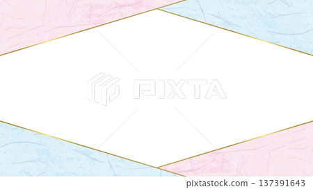 Japanese paper style frame, Japanese style background material, 16:9 size Japanese paper style frame, Japanese style background material, 16:9 size 137391643