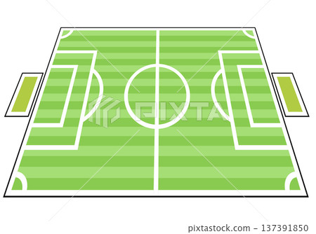 Soccer Court 137391850