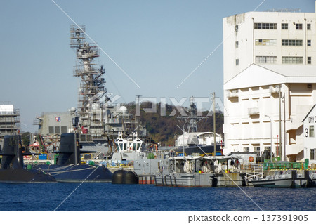 2024年12月31日,神奈川縣橫須賀市橫須賀港,軍港觀光船出發及抵達點 2024年12月31日,神奈川縣橫須賀市橫須賀港,軍港觀光船出發及抵達點 137391905