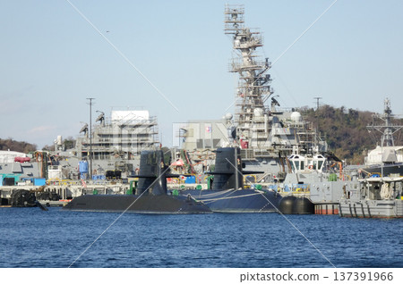 2024年12月31日,神奈川縣橫須賀市橫須賀港,軍港觀光船出發及抵達點 2024年12月31日,神奈川縣橫須賀市橫須賀港,軍港觀光船出發及抵達點 137391966