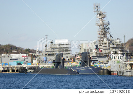 2024年12月31日，神奈川縣橫須賀市橫須賀港，軍港觀光船出發及抵達點 137392018