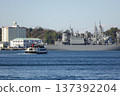 2024年12月31日，神奈川縣橫須賀市，橫須賀港，海軍港，郵輪登船 137392204