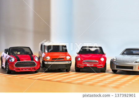 熱門車款的微縮模型 熱門車款的微縮模型 137392901