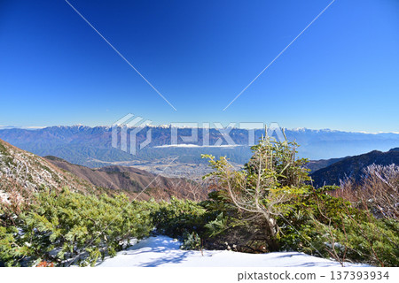 從千丈庵冰鬥眺望南阿爾卑斯山 從千丈庵冰鬥眺望南阿爾卑斯山 137393934