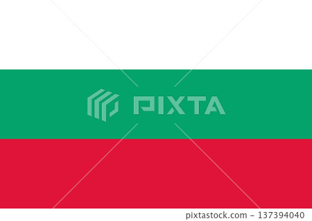Waving flag of Bulgaria 137394040