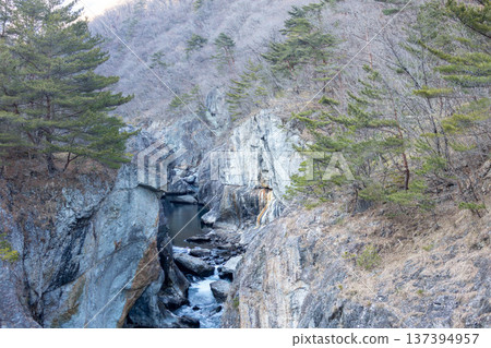 Nikko, Tochigi Prefecture: Ryuokyo Gorge, Rainbow Falls and Winter Promenade, Hiking Course Nikko, Tochigi Prefecture: Ryuokyo Gorge, Rainbow Falls and Winter Promenade, Hiking Course 137394957