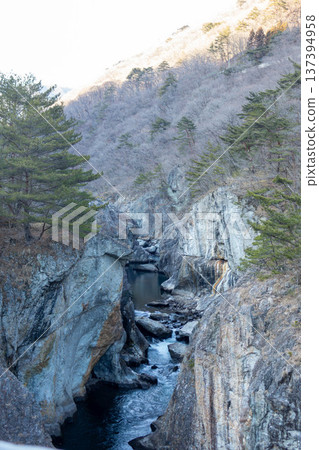 Nikko, Tochigi Prefecture: Ryuokyo Gorge, Rainbow Falls and Winter Promenade, Hiking Course Nikko, Tochigi Prefecture: Ryuokyo Gorge, Rainbow Falls and Winter Promenade, Hiking Course 137394958