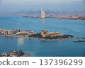 Beautiful seaside scenery in Dubai, Middle East 137396299