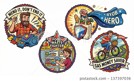 set of nautical elements 137397036