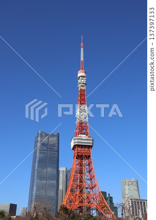 Tokyo Tower and Azabudai Hills Tokyo Tower and Azabudai Hills 137397133
