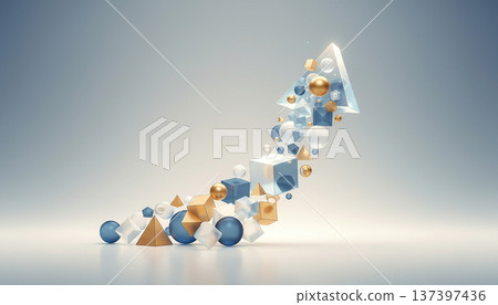 Abstract Growth Arrow Business Concept Abstract Growth Arrow Business Concept 137397436