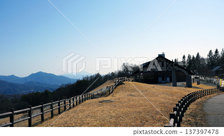 從牧場公園看到的富士山 從牧場公園看到的富士山 137397478