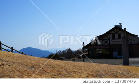從牧場公園看到的富士山 137397479
