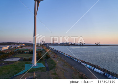Hamanasu Gallery and Noshiro Thermal Power Plant, Omoriyama, Noshiro City, Akita Prefecture Hamanasu Gallery and Noshiro Thermal Power Plant, Omoriyama, Noshiro City, Akita Prefecture 137398459