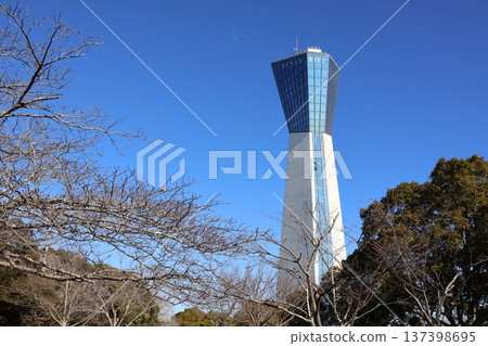 福島縣磐城市三崎公園內的海洋塔,是磐城市地標 福島縣磐城市三崎公園內的海洋塔,是磐城市地標 137398695