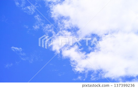 Blue sky and cloud image 137399236